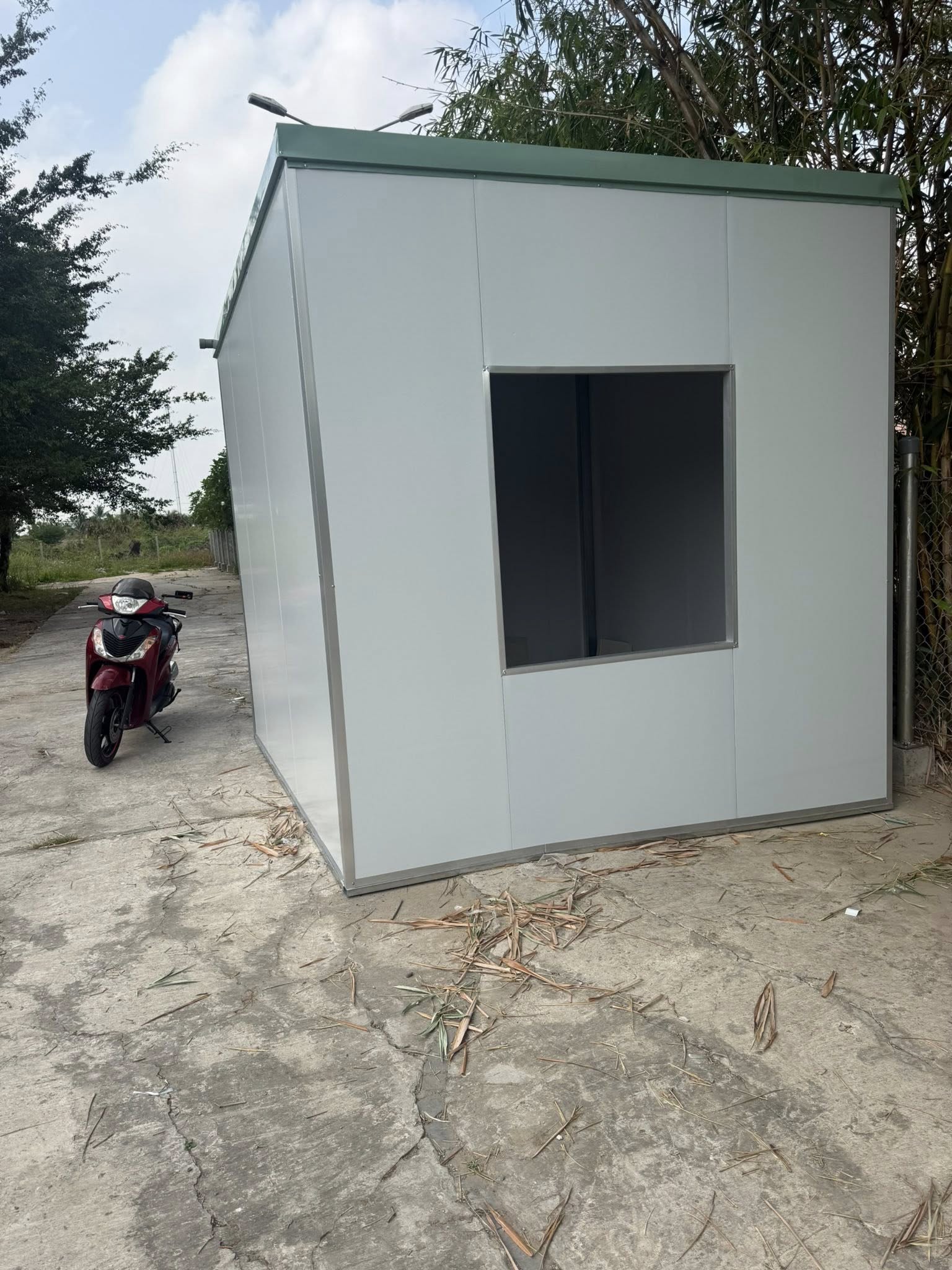Phòng bảo vệ sử dụng panell